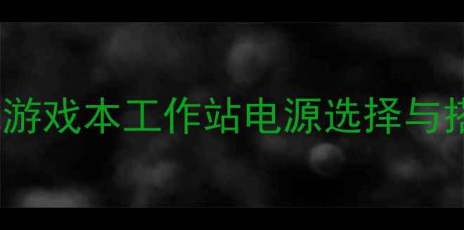 图片 300W电源显卡推荐：高配游戏本工作站电源选择与搭配指南（附实测数据）2