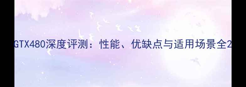 图片 GTX480深度评测：性能、优缺点与适用场景全2