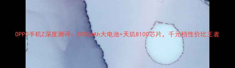 图片 OPPO手机Z深度测评：5000mAh大电池+天玑8100芯片，千元档性价比王者