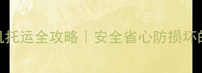 图片 ✨单反相机飞机托运全攻略｜安全省心防损坏的6大秘诀✈️1
