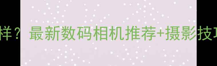图片 上海恒升相机怎么样？最新数码相机推荐+摄影技巧，附购买攻略！2