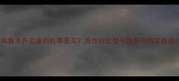 图片 乌鲁木齐尼康相机哪里买？高性价比型号推荐与购买指南1