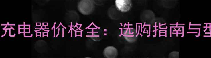 图片 佳能相机充电器价格全：选购指南与型号对比2