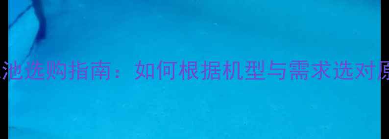 图片 佳能相机电池选购指南：如何根据机型与需求选对原装电池？1