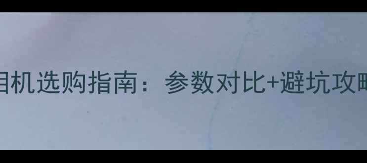 图片 全画幅无反相机选购指南：参数对比+避坑攻略+真实体验2