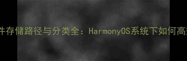 图片 华为手机音乐文件存储路径与分类全：HarmonyOS系统下如何高效管理音乐资源1