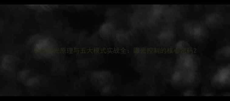 图片 单反测光原理与五大模式实战全：曝光控制的核心密码2