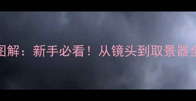 图片 单反相机内部结构图解：新手必看！从镜头到取景器全（附高清示意图）