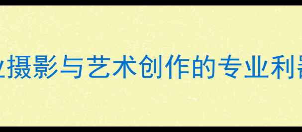图片 大画幅相机：商业摄影与艺术创作的专业利器（附选购指南）