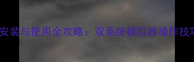 图片 安卓市场电脑安装与使用全攻略：双系统模拟器操作技巧与安全指南2