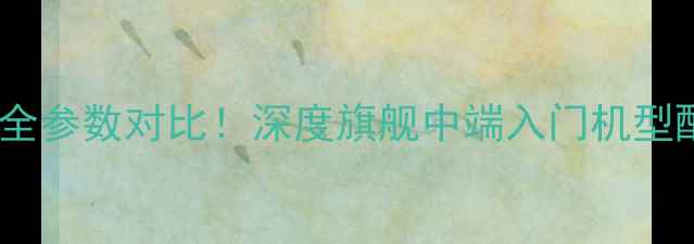 图片 小米手机全参数对比！深度旗舰中端入门机型配置差异2