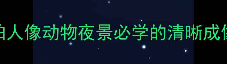 图片 尼康相机对焦锁定全攻略：拍人像动物夜景必学的清晰成像技巧（含手残党操作指南）