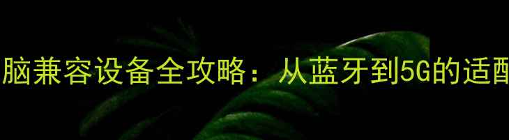 图片 平板电脑兼容设备全攻略：从蓝牙到5G的适配指南1