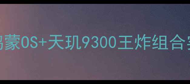 图片 度系统最流畅手机推荐：鸿蒙OS+天玑9300王炸组合实测，这3款流畅度天花板1