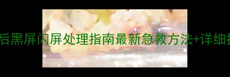 图片 手机进水后黑屏闪屏处理指南最新急救方法+详细拆机流程2