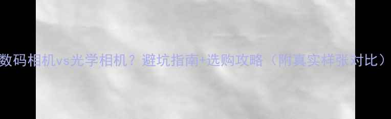 图片 数码相机vs光学相机？避坑指南+选购攻略（附真实样张对比）
