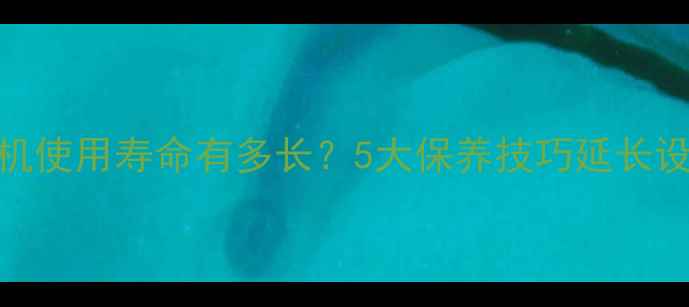 图片 数码相机使用寿命有多长？5大保养技巧延长设备寿命