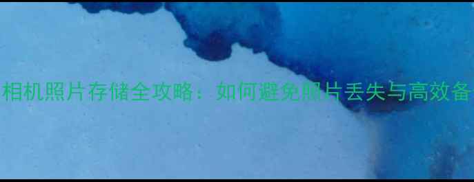 图片 数码相机照片存储全攻略：如何避免照片丢失与高效备份？