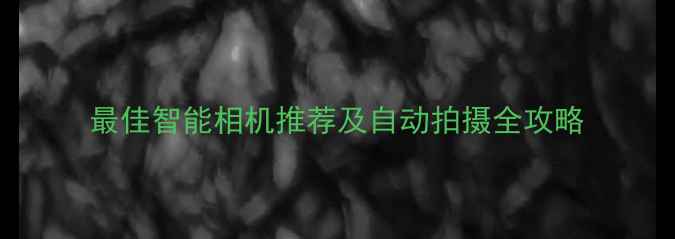 图片 最佳智能相机推荐及自动拍摄全攻略