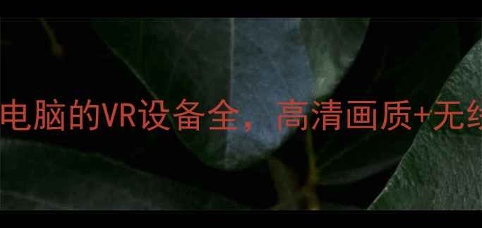 图片 最新评测：连接电脑的VR设备全，高清画质+无线传输如何选？2