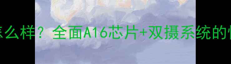 图片 款苹果SE怎么样？全面A16芯片+双摄系统的性价比之选