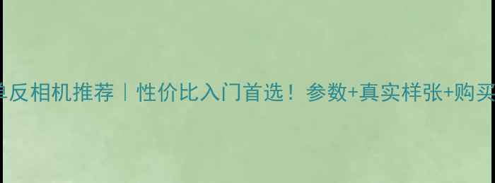 图片 海鸥单反相机推荐｜性价比入门首选！参数+真实样张+购买攻略1