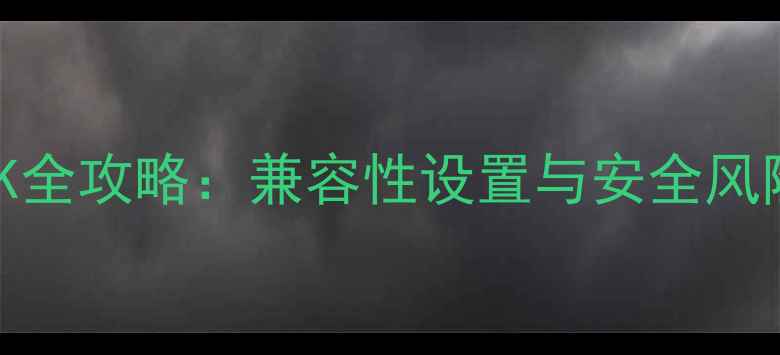 图片 电脑运行APK全攻略：兼容性设置与安全风险防范指南2