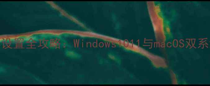 图片 笔记本电脑字体设置全攻略：Windows1011与macOS双系统字体调整技巧