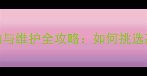 图片 笔记本电脑网卡选购与维护全攻略：如何挑选高性能网络适配器？