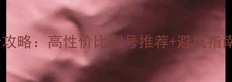 图片 笔记本电脑选购全攻略：高性价比型号推荐+避坑指南（附详细对比）1