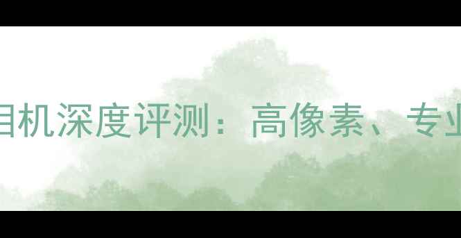 图片 索尼828全画幅微单相机深度评测：高像素、专业参数与真实体验全1