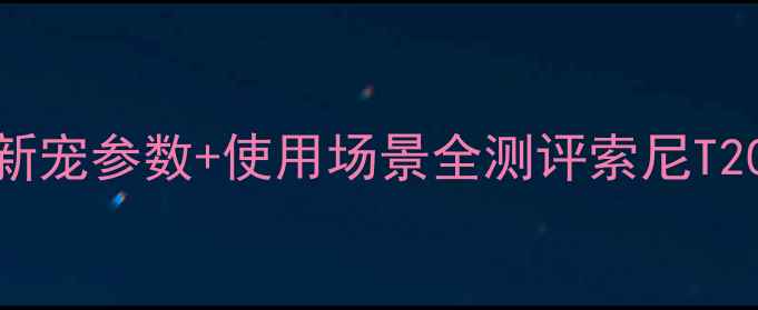 图片 索尼T20相机真实体验｜微单新宠参数+使用场景全测评索尼T20微单相机摄影入门器材推荐2
