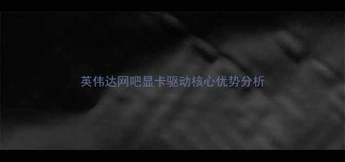 图片 英伟达网吧显卡驱动核心优势分析