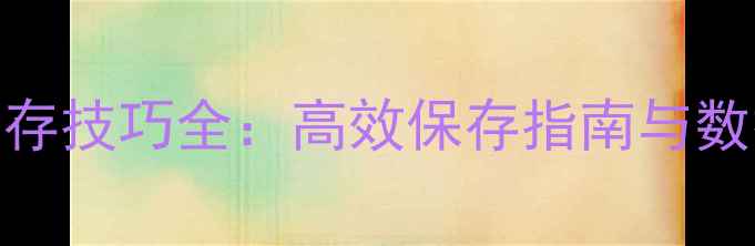 图片 苹果MacExcel保存技巧全：高效保存指南与数据安全解决方案