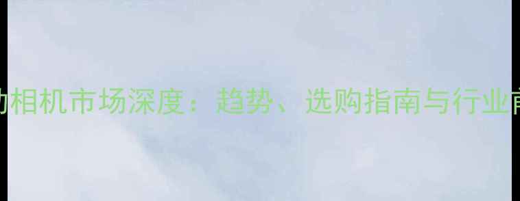 图片 运动相机市场深度：趋势、选购指南与行业前瞻