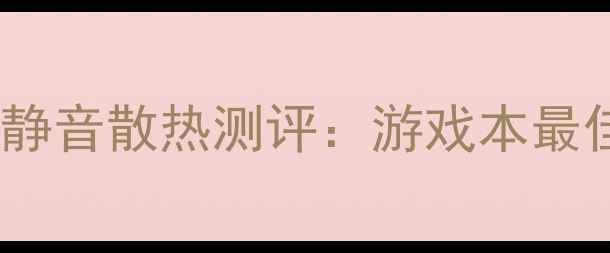 图片 迪兰恒进显卡静音散热测评：游戏本最佳配件推荐！2