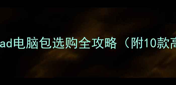 图片 通勤党必看！iPad电脑包选购全攻略（附10款高性价比推荐）2