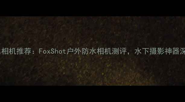 图片 防水相机推荐：FoxShot户外防水相机测评，水下摄影神器深度1