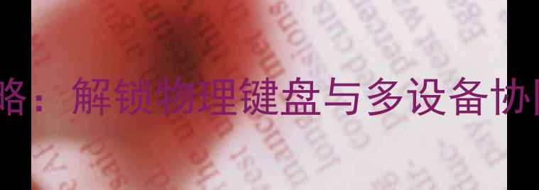 图片 黑莓手机助手全攻略：解锁物理键盘与多设备协同的商务效率密码2