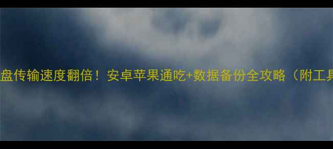 图片 📱手机U盘传输速度翻倍！安卓苹果通吃+数据备份全攻略（附工具清单）