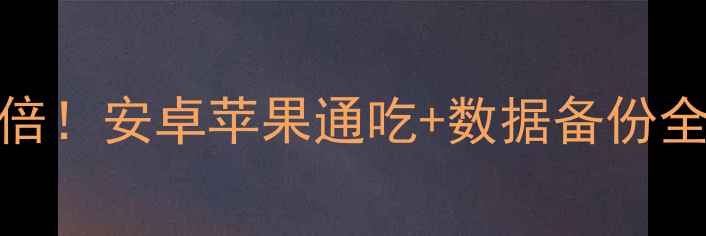 图片 📱手机U盘传输速度翻倍！安卓苹果通吃+数据备份全攻略（附工具清单）2