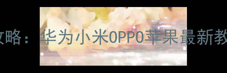 图片 📱手机修改WiFi密码全攻略：华为小米OPPO苹果最新教程（附防丢网速技巧）2