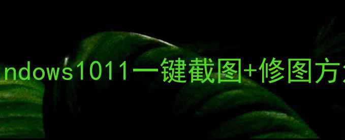 图片 📱💻电脑截图保姆级教程｜Windows1011一键截图+修图方法，小白秒变截图大神！✨📸