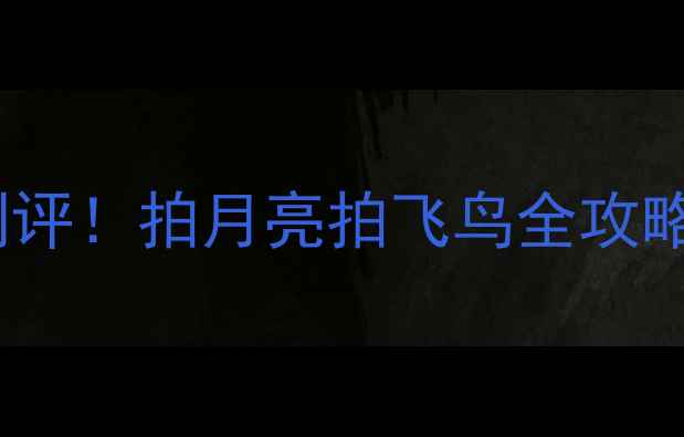 图片 📸50倍超长焦相机测评！拍月亮拍飞鸟全攻略｜数码党必看干货1