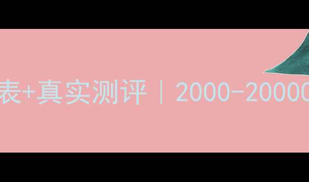 图片 📸红梅相机最新价格表+真实测评｜2000-20000元档位全｜避坑指南