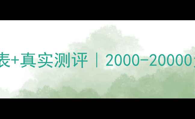 图片 📸红梅相机最新价格表+真实测评｜2000-20000元档位全｜避坑指南2