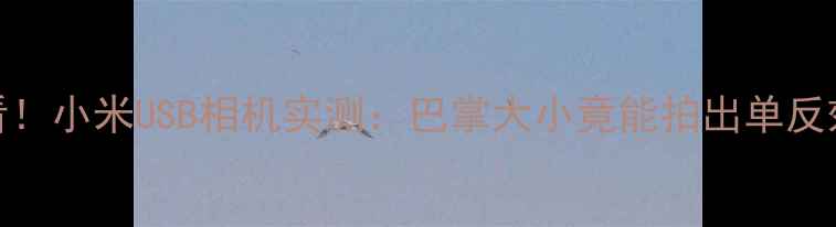 图片 🔥必看！小米USB相机实测：巴掌大小竟能拍出单反效果？